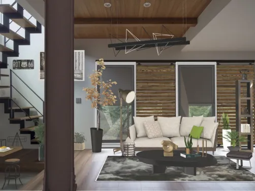 Industrial style design 