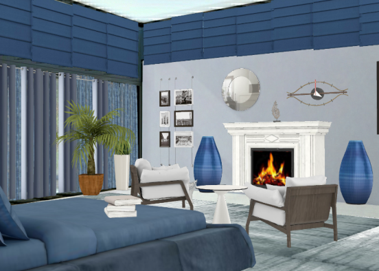 Grey and blue. All about you.. Design Rendering