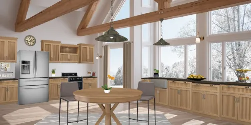 Cabin kitchen 
