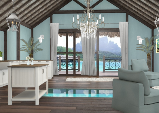 Tropical paradise Design Rendering