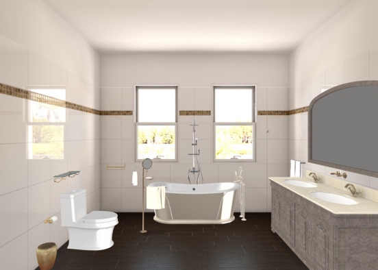 kykys dream bathroom  Design Rendering