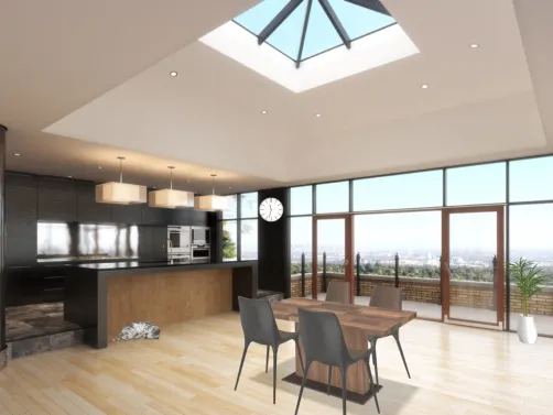 cuisine et sala à manger 