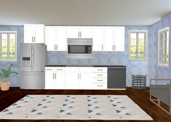 kitchen Design Rendering