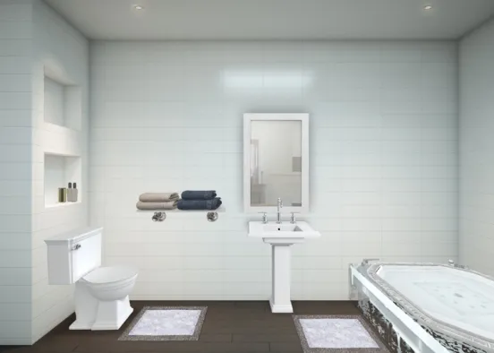 bath and glam  Design Rendering