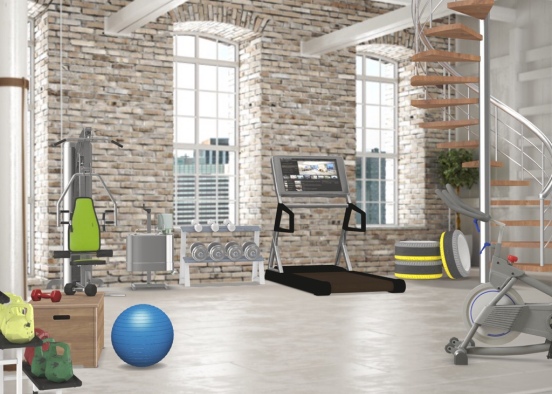 gmy workout Design Rendering