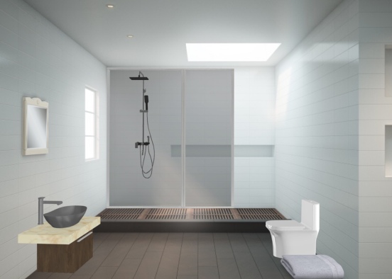salle de bain 🚽  Design Rendering