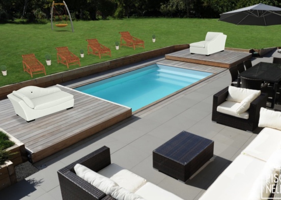 piscine la plus belle au monde 🌎  Design Rendering