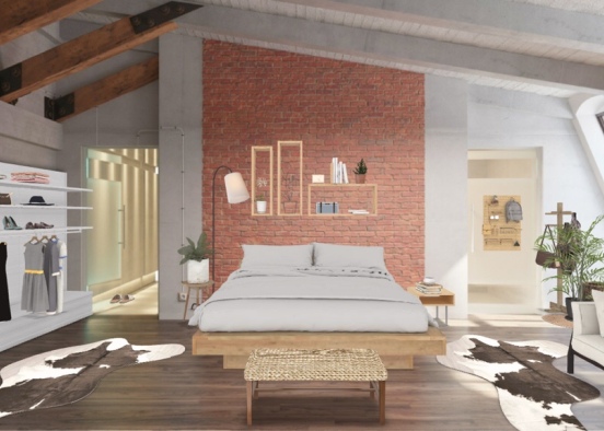 sweat bedroom ❤️ Design Rendering