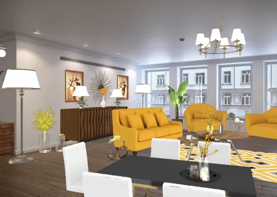 # Livingroom Design Rendering