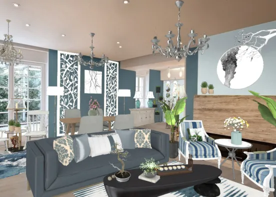 # #livingroom Design Rendering
