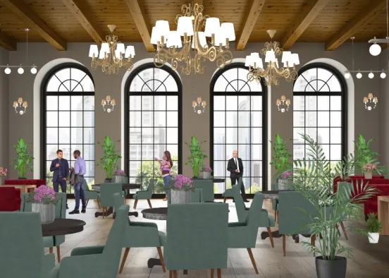 # #restaurant #design Design Rendering