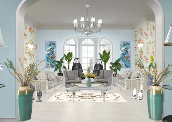 # Home sweet #livingroom Design Rendering