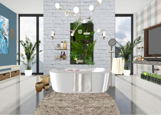 # Bathroom☺ Design Rendering