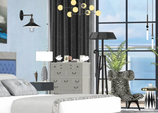 # Bedroom Design Rendering