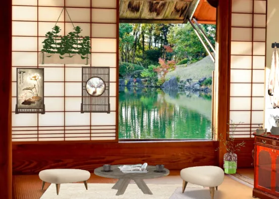Chinese house Design Rendering