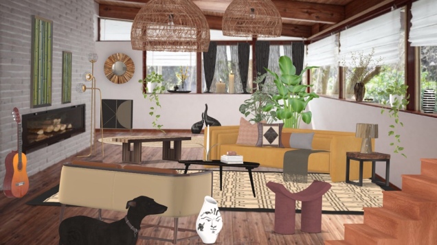 WabiSabi light livingroom 🌿☘️