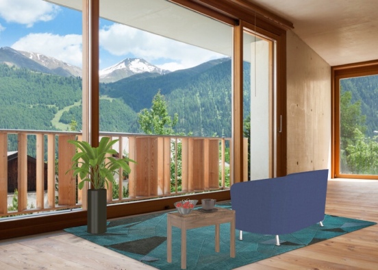 Mountain look out Design Rendering