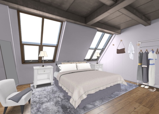 Cute Designer Dream Room Design Rendering