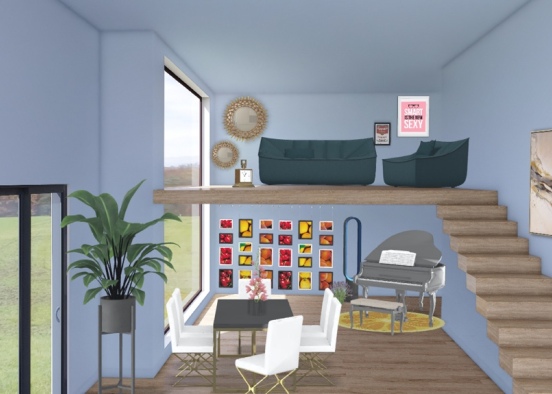stay home  Design Rendering