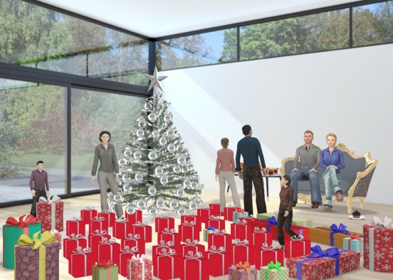 Christmas Party Design Rendering