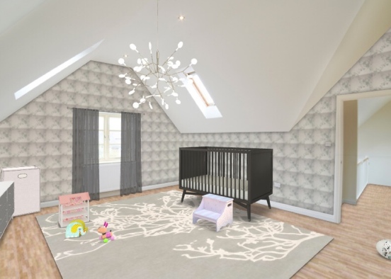 quick baby room  Design Rendering