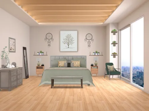 Modern ranch room