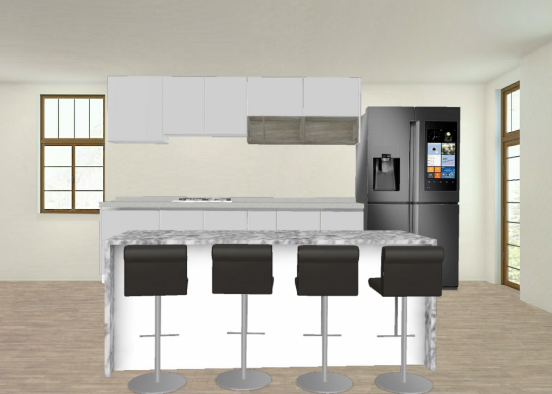 New winter kitchen Design Rendering