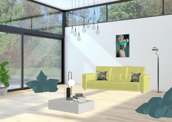Sala de estar 🌻 Design Rendering