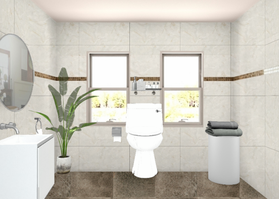 Really Cool Bathroom~@Kyson Newton Design Rendering