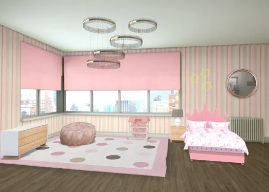 Kids’s Bedroom  Design Rendering