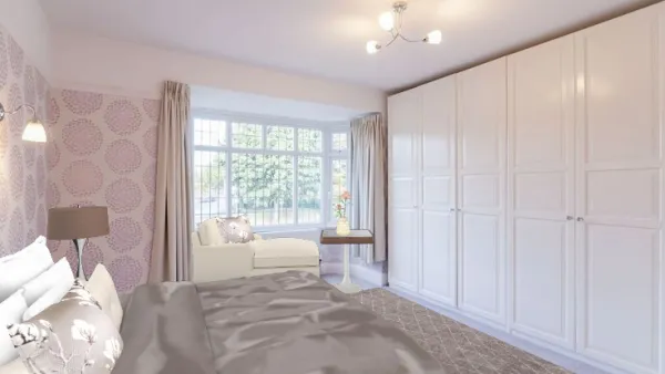 Professional interior design created with Homestyler 3D design software