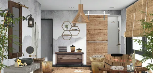Baño acogedor