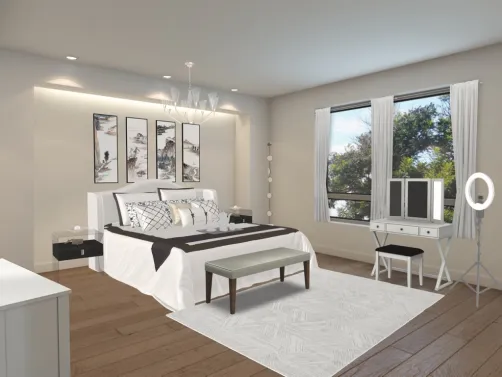 Modern bedroom, Graelyn. We’re back!!