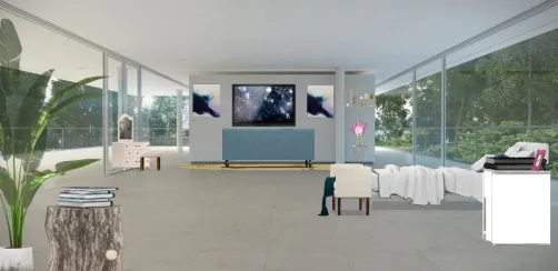 Woman bedroom