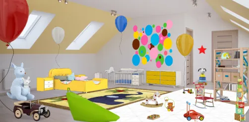 Baby & Toddler Bedroom. 🎈