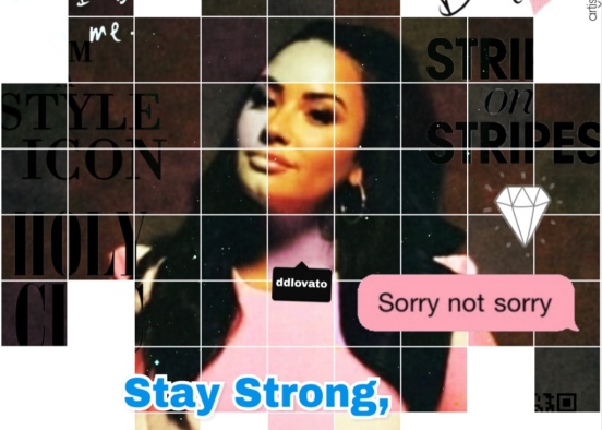 STAY STONG! Design Rendering