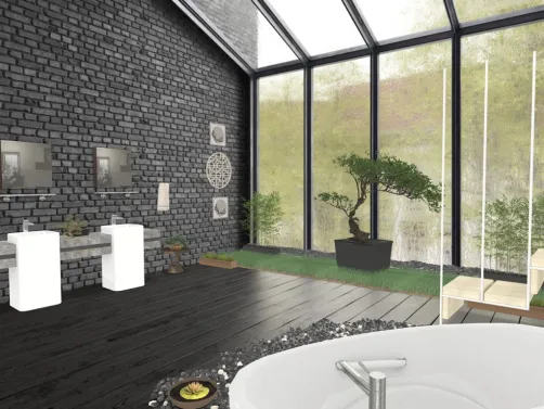 Modern Zen Bathroom