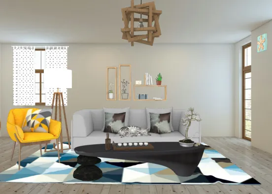 The Scandinavian Living Room? Design Rendering