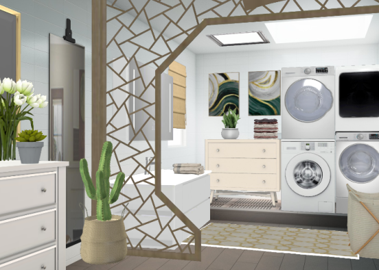 Laundry space 🎽 Design Rendering