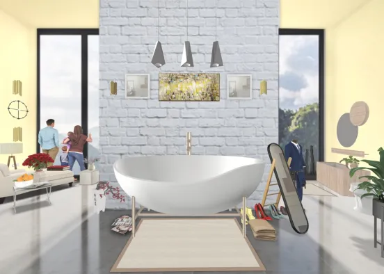 bath:lounge thing Design Rendering