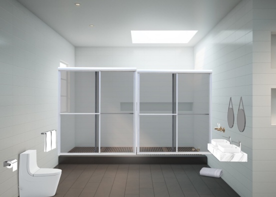 dream house bathroom  Design Rendering