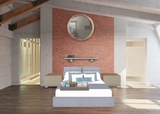dream house bedroom  Design Rendering