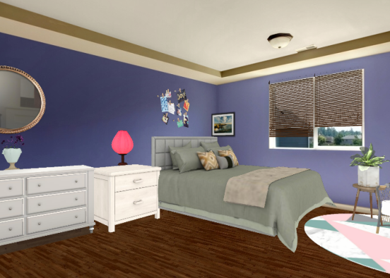 Spare bedroom  Design Rendering
