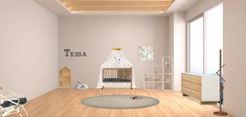 Chambre de Tessa ♥️🦄👶