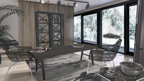 Professional interior design created with Homestyler 3D design software