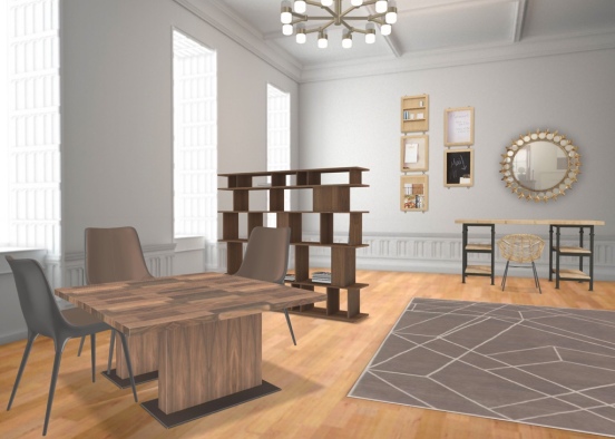 le salon, salle à manger, que j’adore 😍😍😍 Design Rendering