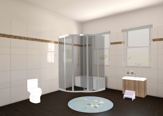 Amy don’tes bathroom Design Rendering