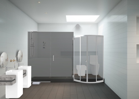the hopemans adult bathroom Design Rendering