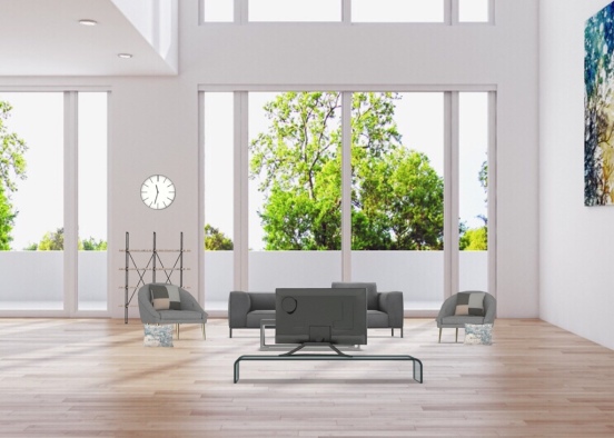 the hopemans living room Design Rendering
