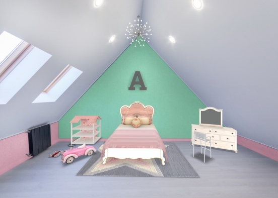 Amy don’tes room Design Rendering